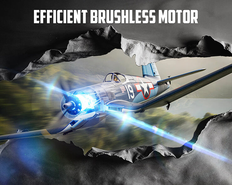 VOLANTEX F4U CORSAIR BLUE 4CH 500MM BRUSHLESS WITH GYRO RTF