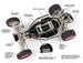 TEAM ASSOCIATED RC10 '91 STEALTH CAR