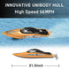VOLANTEX VECTOR SR80 PRO ARTR BOAT (NO BATT)- BLACK/ORANGE