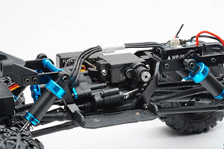 FTX UTAH 2.0 1:18 BRUSHLESS 2-SPEED LCG CRAWLER - GREY