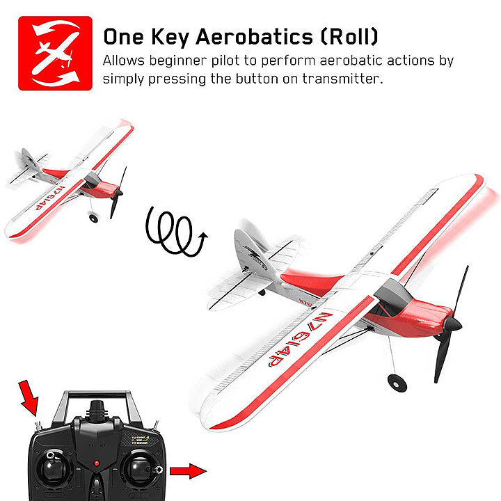 VOLANTEX SPORT CUB 500 4CH 500MM BRUSHED W/GYRO EPP RTF