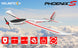 VOLANTEX PHOENIX S 1600MM GLIDER W/ABS FUSELAGE ARTF