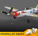 VOLANTEX P47 THUNDERBOLT 4CH 400MM BRUSHED WITH GYRO EPP RTF