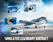 VOLANTEX F4U CORSAIR BLUE 4CH 500MM BRUSHLESS WITH GYRO RTF