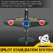VOLANTEX MITSUBISHI ZERO 4CH 400MM BRUSHED W/GYRO EPP RTF