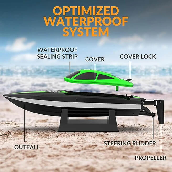 VOLANTEX RACENT VECTOR LUMEN BOAT RTR GREEN