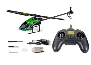 KOOTAI F03 4CH SINGLE BLADE FLYBARLESS HELICOPTER GREEN
