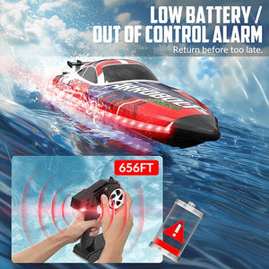 VOLANTEX ARROBOLT 'LUMEN' SR40 BRUSHLESS BOAT ARTR - RED