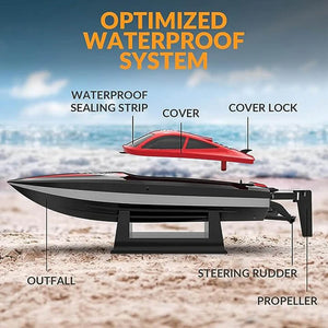 VOLANTEX RACENT VECTOR LUMEN BOAT RTR RED