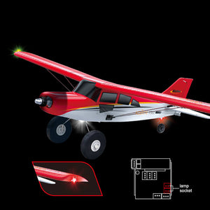 KOOTAI MAULE 512MM BRUSHLESS 4CH WITH GYRO EPP RTF - MODE 2 (RED)