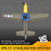 VOLANTEX P-51D MUSTANG GREEN 4CH 500MM BRUSHLESS WITH GYRO RTF
