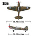 VOLANTEX P40 WARHAWK 4CH 400MM BRUSHED W/GYRO EPP RTF
