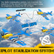 VOLANTEX P-51D MUSTANG V2 BLUE 4CH 400MM BRUSHED W/GYRO RTF