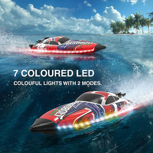 VOLANTEX ARROBOLT 'LUMEN' SR40 BRUSHLESS BOAT RTR COMBO RED