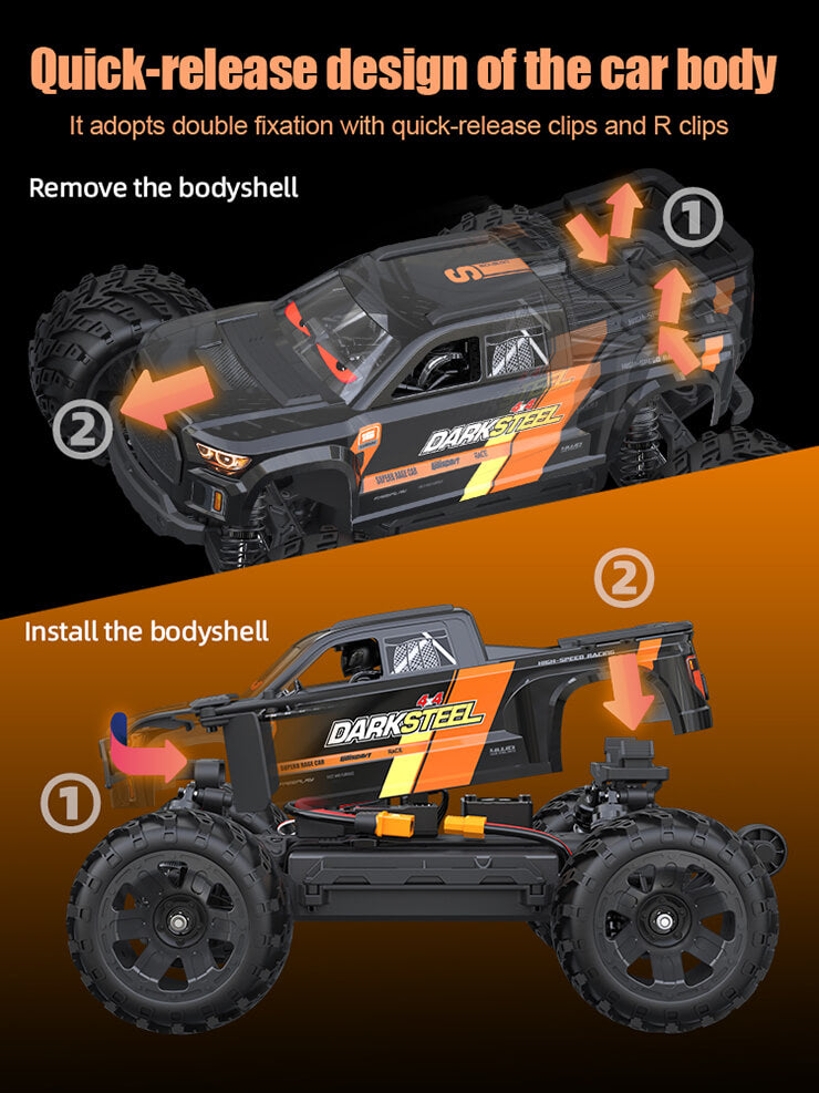 UDI RC SNOWCLAW MONSTER TRUCK 1/16 BRUSHLESS RTR PRO PLUS