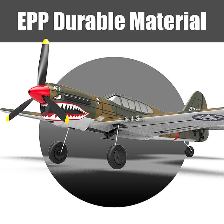 VOLANTEX P40 WARHAWK 4CH 400MM BRUSHED W/GYRO EPP RTF