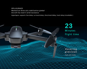 HUBSAN ZINO PRO FOLDING DRONE 4K, FPV, 5. 8G, GPS, FOLLOW, RTH