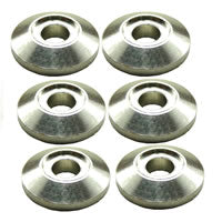 HOBAO HYPER 8/MT ALU. WASHER FOR REAR SHOCK TOWER