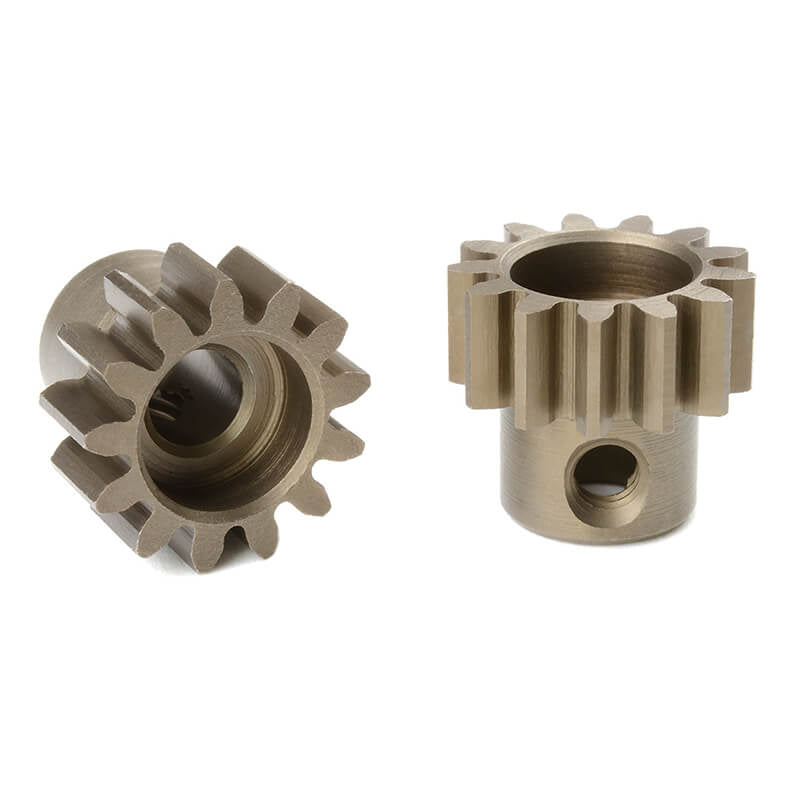 CORALLY M1.0 PINION SHORT HARDENED STEEL 13 TEETH SHAFT DIA. 5MM MOD1