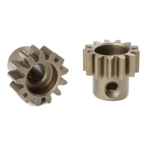CORALLY M1.0 PINION SHORT HARDENED STEEL 13 TEETH SHAFT DIA. 5MM MOD1