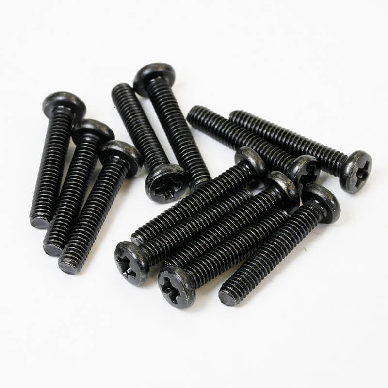 FTX HAVOK PANHEAD SELF TAPPING SCREWS 2.5 X 14MM (12PC)