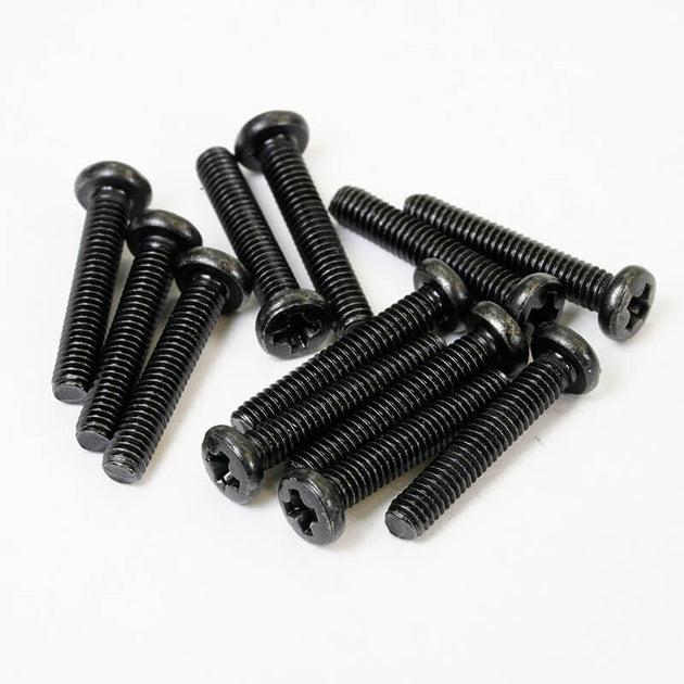 FTX HAVOK PANHEAD SELF TAPPING SCREWS 2.5 X 14MM (12PC)