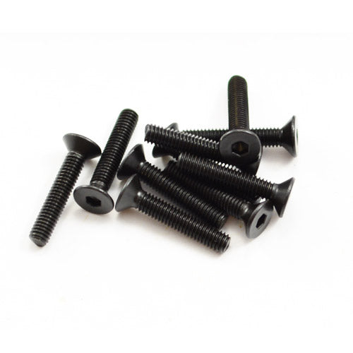 HOBAO M3X16MM HEX SOCKET COUNTERSUNK SCREWS