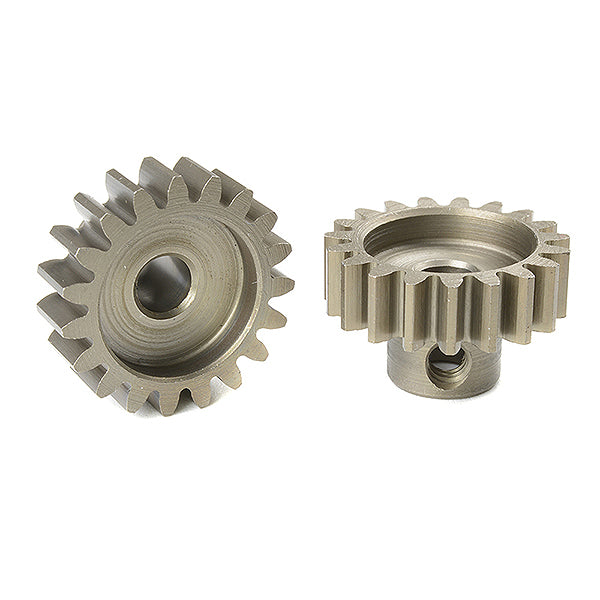CORALLY M1.0 PINION SHORT HARDENED STEEL 19 TEETH SHAFT DIA. 5MM MOD1