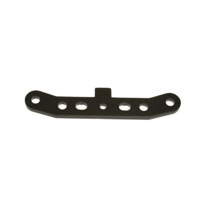 HOBAO HYPER 7 REAR ALUM. SUSPENSION PLATE-1&DEG BLACK