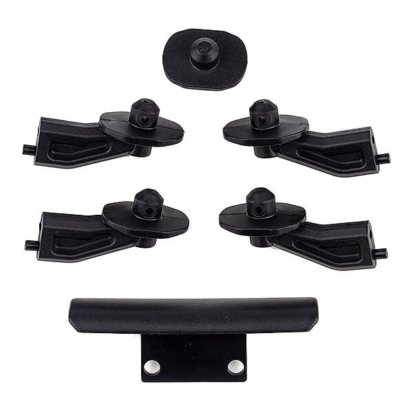 TEAM ASSOCIATED RC8T4/RC8T4E BODY POSTS AND BUMPER