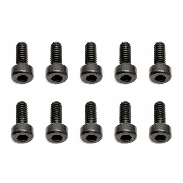 TEAM ASSOCIATED M2 X 0.4 X 5 SHCS SCREWS (10)