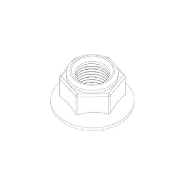 UDI RC M4 HEX FLANGED LOCK NUT