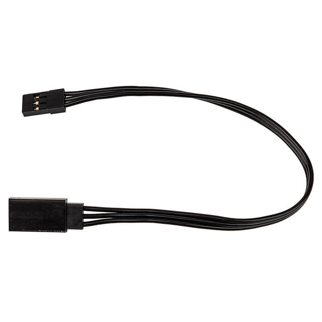 REEDY 175MM SERVO EXTENSION WIRE BLACK (6.89IN)