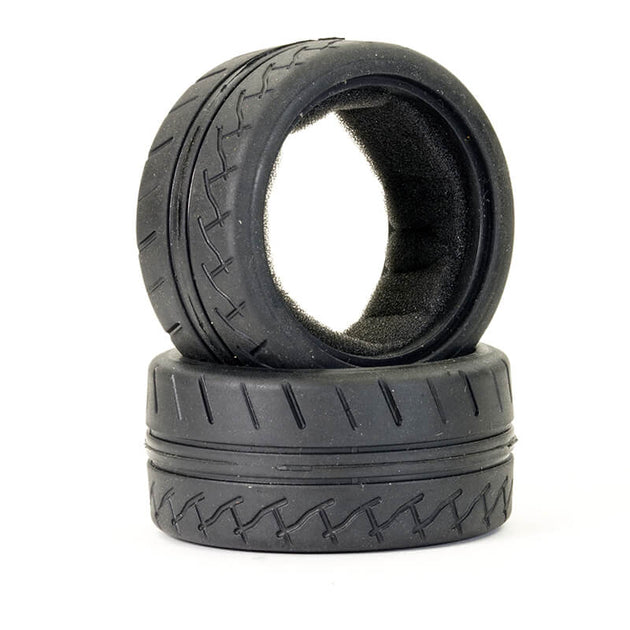 FTX STINGER REAR 32MM RUBBER TYRE WITH INSERTS (PR)