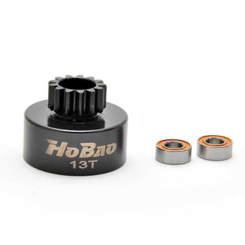 HOBAO 13T REPLACEMENT CLUTCH BELL W/BEARING