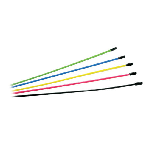 FASTRAX MULTI COLOURED ASSORTED ANTENNA TUBES 6PCS