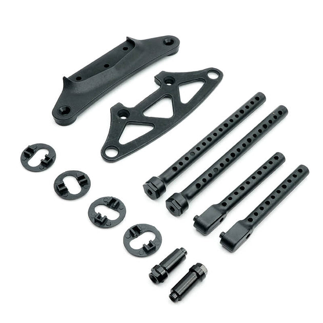 FTX RALLY FRONT BUMPER SET AND FR/RR LONG BODY POSTS