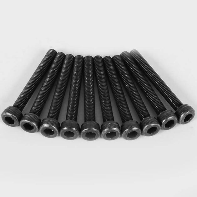 RC4WD STEEL SOCKET HEAD CAP SCREWS M3 X 25MM (10)