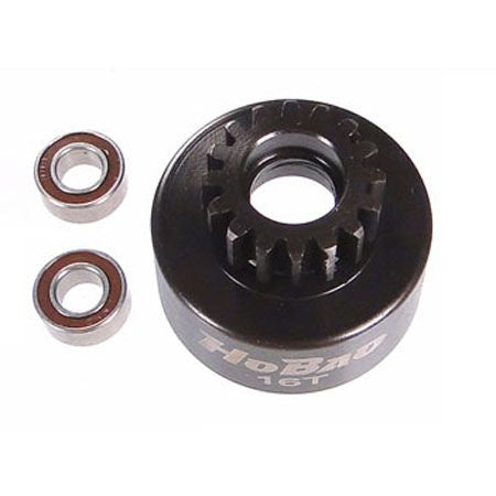 HOBAO PIRATE 16T CLUTCH BELL W/BRGS