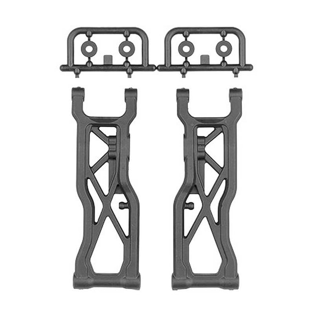 TEAM ASSOCIATED RC10T84 FT CARBON REAR SUSPENSION ARMS 98.5MM