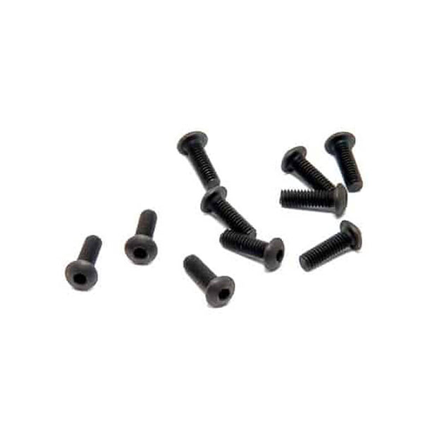 HOBAO HYPER TT2.0 M2.5 X 8MM BUTTON HEAD SCREWS (10)