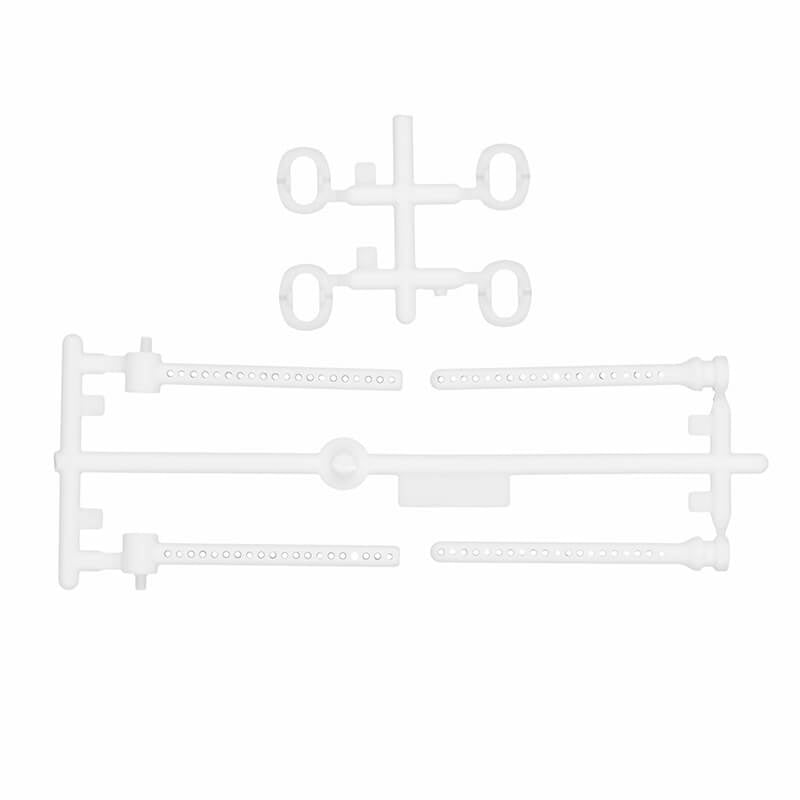 TEAM ASSOCIATED 6X6 BODY MOUNT PIVOT, NATURAL