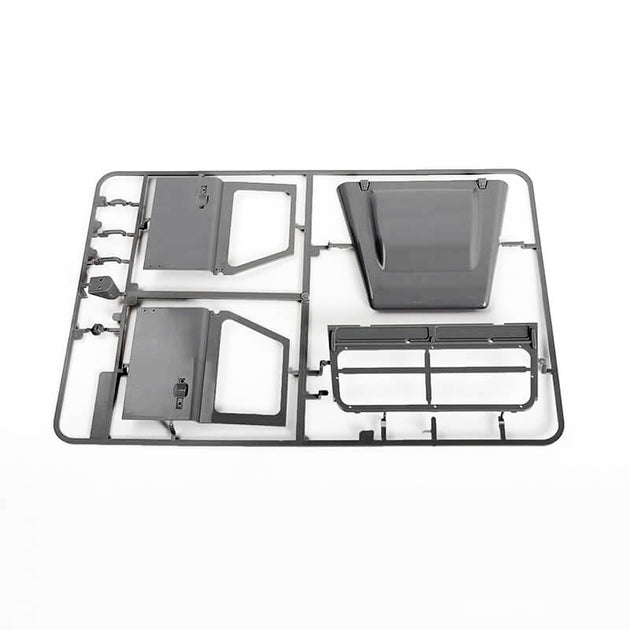 RC4WD 2015 LAND ROVER DEFENDER D90 DOORS & HOOD/WINDSHIELD
