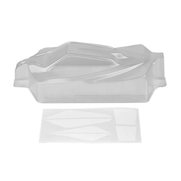 TEAM ASSOCIATED RC10B84 FT LIGHTWEIGHT BODY, CLEAR