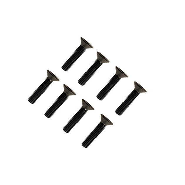 FTX FLAT HEAD HEX SCREW M4 X 20MM (8PC)