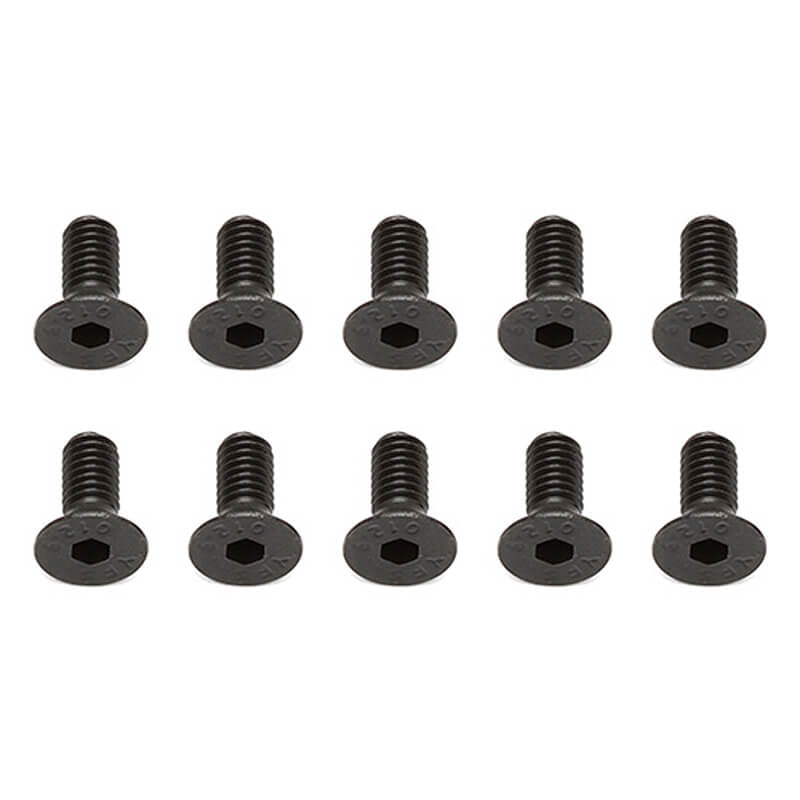 TEAM ASSOCIATED SCREWS M4X8MM FHCS