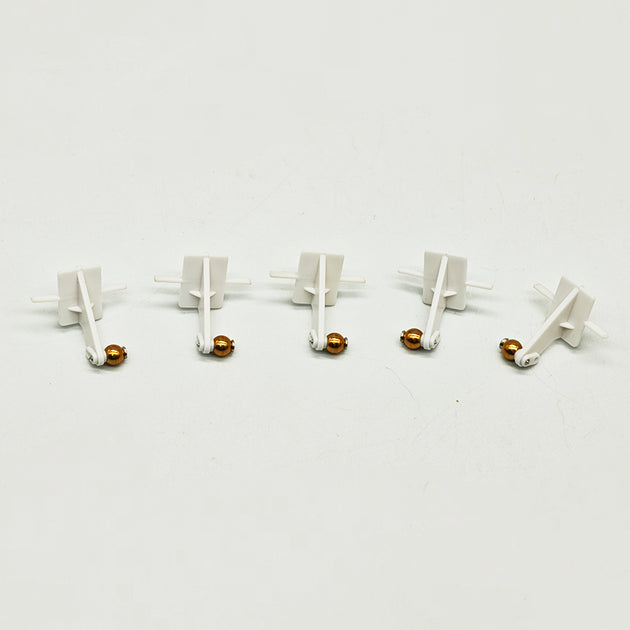 XFLY TWIN 40MM J-65 CONTROL HORNS - WHITE