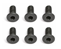 TEAM ASSOCIATED M2.5 X 0.45 X 6 FHC SCREW (10)