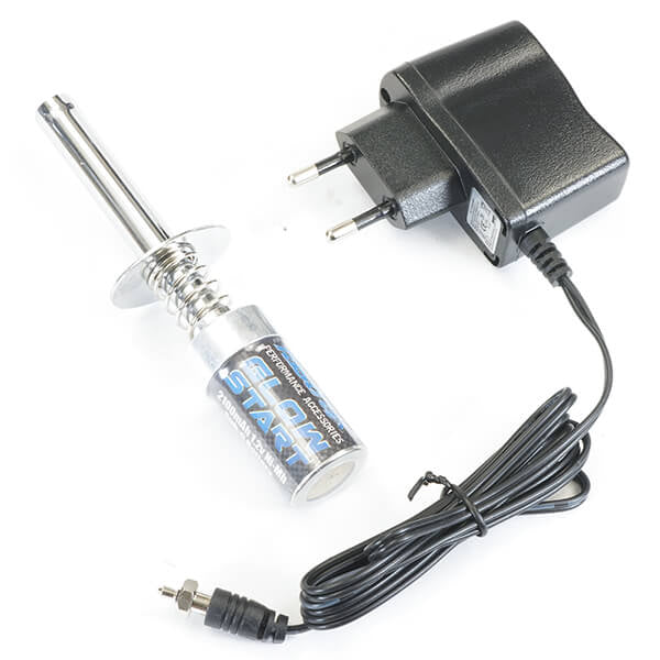 FASTRAX 2100MAH GLOW STARTER AND CHARGER W/EU 2-PIN CHARGER