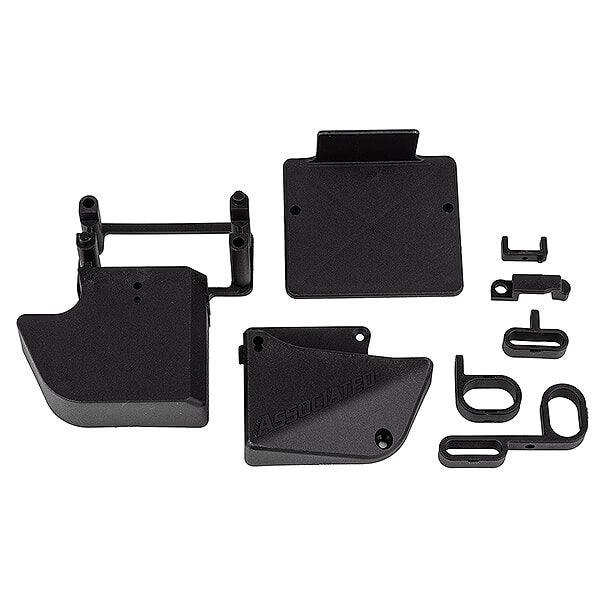 TEAM ASSOCIATED RC8B4E RECEIVER BOX AND ESC TRAY